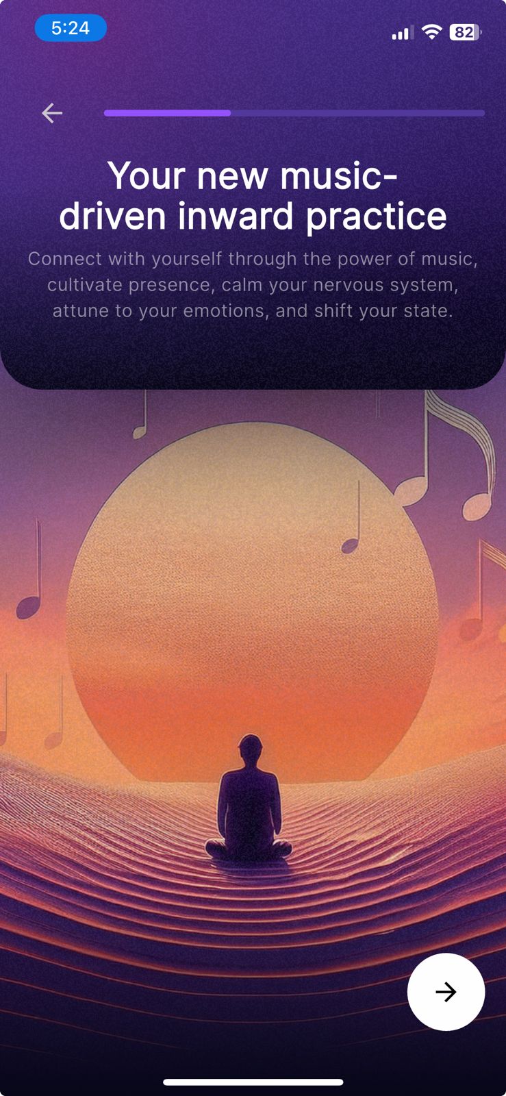 App screen