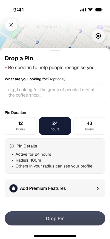 App screen